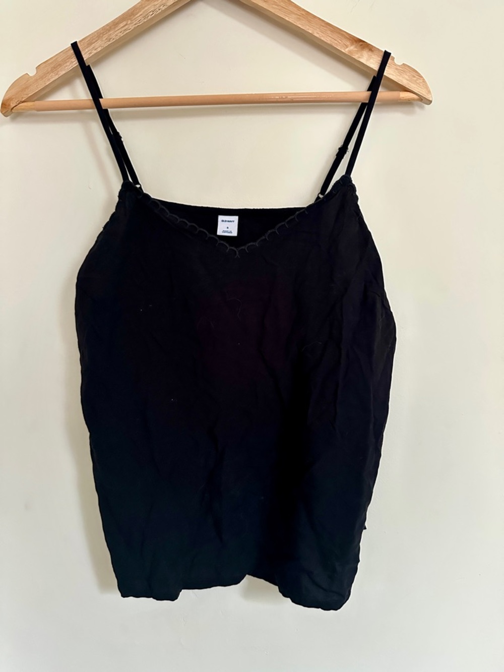 Old Navy Black Spaghetti Strap Camisole
